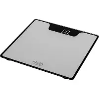 Adler Personenweegschaal Met LED Display AD 8174s - Zilver