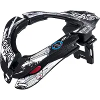 O'Neal Tron Nekbeschermer Zwart Wit