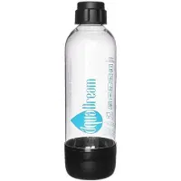 Orion AquaDream - Waterfles - 1,1 L - Zwart - Transparant - Fast Lock