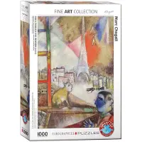 Eurographics Paris Through the Window Puzzel (1000 stukjes)