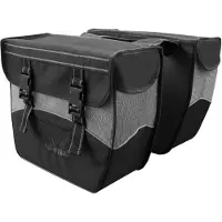 Greenlands Dubbele tas , 34 liter, 35 x 31 x 16 cm (2 stuks) - Zwart / Wit