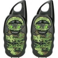 Alecto FR05CAMO - Walkie Talkie voor kinderen en volwassenen - Set van 2 stuks - Bereik tot 3 km - Camouflage