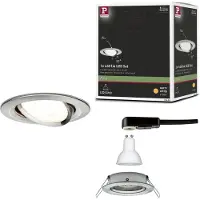 Paulmann Inbouwspot Led Nova Rond Kantelbaar Ijzer 51mm Gu10 6,5w