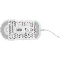 Xtrfy Muis Xtrfy M42, Bedraad, USB-A, 16000 DPI, RGB, Wit