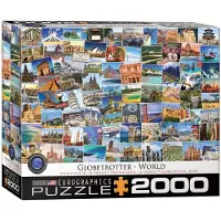 Eurographics Globetrotter World Puzzel (2000 stukjes)