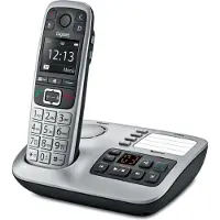 Gigaset Téléphone sans fil E560 A Solo avec répondeur Platine