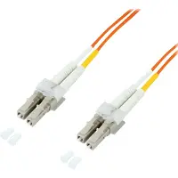 EFB Elektronik O0319.1 Duplex Jumper LC-LC 50/125,OM4,LSZH,violett,2.0mm,1m