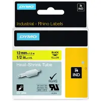 Dymo 18056 (S0718310) Tape Zwart op geel (12 mm)