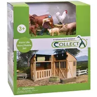 Collecta Farmer Set And Animals With Accessories Veelkleurig Kinderen