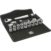 Wera 8100 SB HF 1 Zyklop 05003785001 Dopsleutelset Metrisch 3/8 (10 mm) 13-delig