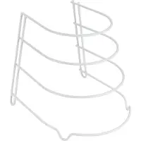 Metaltex braadpanrek 24x26x23 cm wit