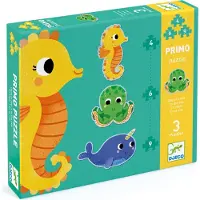 Djeco Puzzle Primo dans la mer
