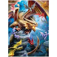 Eurographics puzzel Dragon Clan - Anne Stokes - 1000 stukjes legpuzzel.