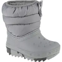 Crocs Snowboots 'Classic Neo Puff Boot Toddler' grijs