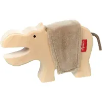 Sigikid Knuffeldiertje "Cudly Wudly", houten neushoorn, houten figuur, speelfiguur, houten speelgoed, speelgoed, decoratie, 39507