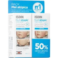 Isdin Nutratopic Pro-amp Facial Duo 50ml Vochtinbrengende Crème 2 Eenheden