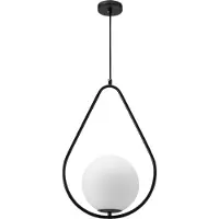 Toolight App938-1Cp Hanglamp Zwart 47X34X61Cm