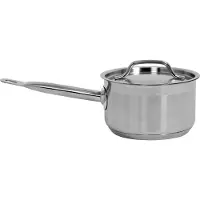 TRIZERATOP YG-00060, 1,9 liter, Rond, Gecoat staal, Roestvrij staal, Zonder coating, Roestvrij staal