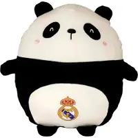 Real Madrid Zachte Pandabeer Knuffel 30 Cm
