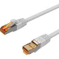 Flexline -Patchkabel cat. 6A S/FTP, PIMF, grau, 3m