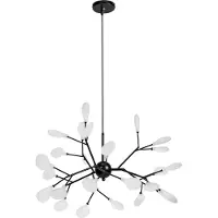 Toolight Hanglamp Boom 27 Zwart Wit App590-cp