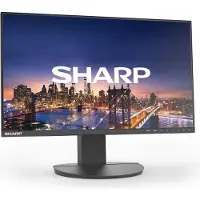 Sharp 60006215 DD-EA242F Black 24" LCD monitor FHD (1920x1080) DP HDMI DP-OUT USB-C VGA 150 mm height adjustable