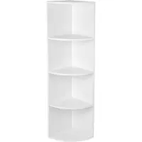 Leobert Hoekplank - - Wit - 30 x 30 x 129,5 cm