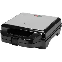LUND OPIEKACZ 1400W 4 TOSTY ANTI-AANBAK, Broodrooster, Zilver
