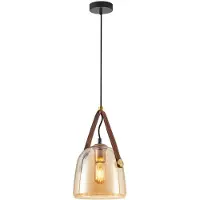 ITALUX SOLTA PND-24342-1-BK-AMB hanglamp