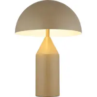 Globo Lighting Design tafellamp Atoma zand bruin