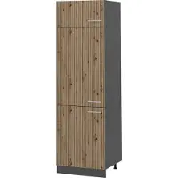 Vicco R-Line Koelkast ombouwkast – 60 cm Artisanaal eiken