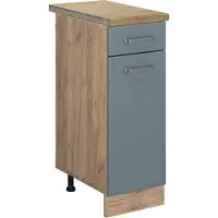 Vicco R-Line Keukenonderkast – 30 cm, WB Eik Blauw-grijs
