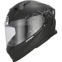 Acerbis X-Way Solid Mat Zwart Systeemhelm Maat XL