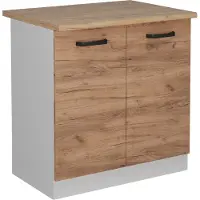 Vicco R-Line Wastafelkast – 80 cm WB Eik Krachtige eik goud