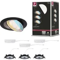 Paulmann 92258 Aumus LED-inbouwlamp LED 5 W Zwart