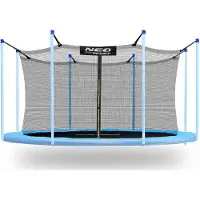 Neo-Sport Binnenkant veiligheidsnet voor trampolines, 435 cm (14 voet),