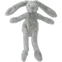Happy horse Konijn Richie Flatstyle Knuffel 27 cm - Grijs - Baby knuffel