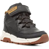 Geox Flexyper Zwarte Hoge Schoenen Hoogwaardig imitatieleer 32