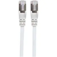 Intellinet netwerkkabel Cat6 S/FTP CU LS0H, 30 meter, wit, met RJ-45 connectoren aan beide uiteinden, vergulde contacten