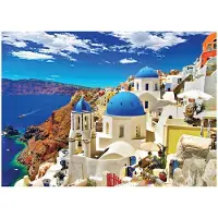 Eurographics Oia Santorini Greece Puzzel (1000 stukjes)