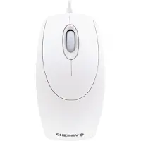 Cherry optische wielmuis M-5400-0 bedraad, wit-grijs, USB, PS/2-adapter