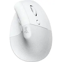 Logitech Wireless Mouse Lift for Business - Verticale muis, Ergonomisch gevormd, Voor rechtshandigen, Wit