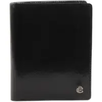Esquire Leer portemonnee Toscana Leather Wallet Black zwart