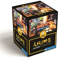 Clementoni Shippuden 500, Horizontaal, Plezier voor Volwassenen, Manga, Anime, Gemaakt in Italië, 500 Stukjes, Naruto, 35516
