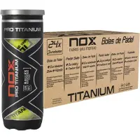 NOX Pro Titanium Padel Ballen