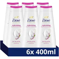 Dove - Douchegel - Advanced Care - Replenishing - Dragon Fruit & Coconut Cream - 6 x 400 ml - Voordeelverpakking