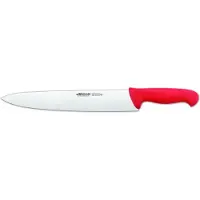 Arcos Kochmes , kleur: rood - Prof 292322, roestvrij staal Nitrum, mango van ergonomisch rood polypropyleen, lemmet van 30 cm, etalageproduct