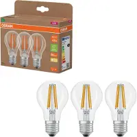 Osram HOMELIGHTING 4099854348037 LED-lamp Energielabel A (A - G) E27 7.2 W Warmwit 3 stuk(s)