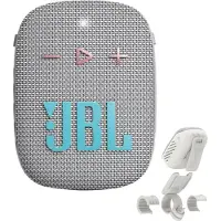 JBL Wind 3S - Draagbare Mini Bluetooth Speaker - Waterdicht - met gratis Handlebar-mount - Grijs