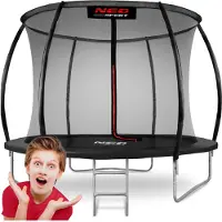 Neo-Sport , 252 cm (8 ft) professionele tuintrampoline met intern veiligheidsnet